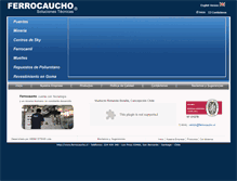 Tablet Screenshot of ferrocaucho.cl